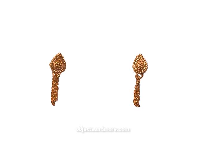 Paisley Chain Earrings by SATYA